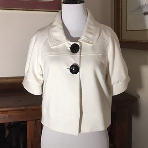 Essentials by ABS crop jacket. Size 6